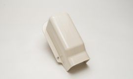 Duct Wall Cap 80mm Ivory DC-80