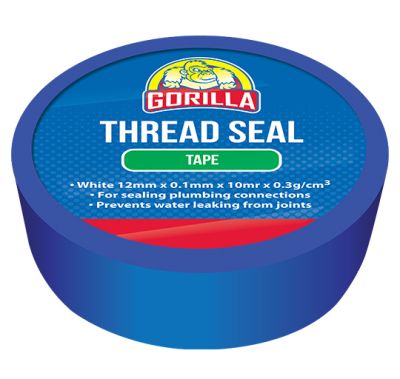 THREAD SEALING TAPE PTFE 12mm x 10mtr