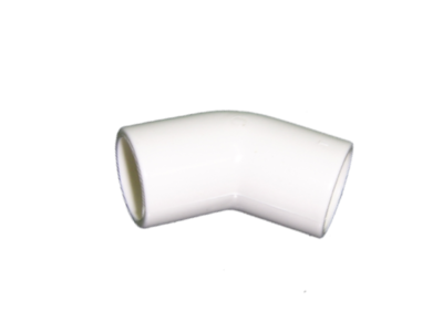15mm PVC 45D ELBOW