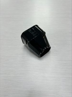 Duct End Socket 80mm Black BDE-80