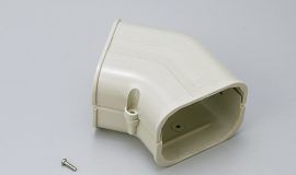 Duct 45 Elbow 80mm Ivory DLW-80