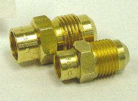 1/4MF - 3/8FP UNION (GAUGE FT)