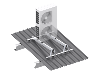 300kg Condenser Mount - 1800 Purlin x 300 adjustable