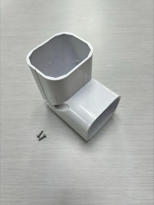 Duct Corner 80mm White WDK-80